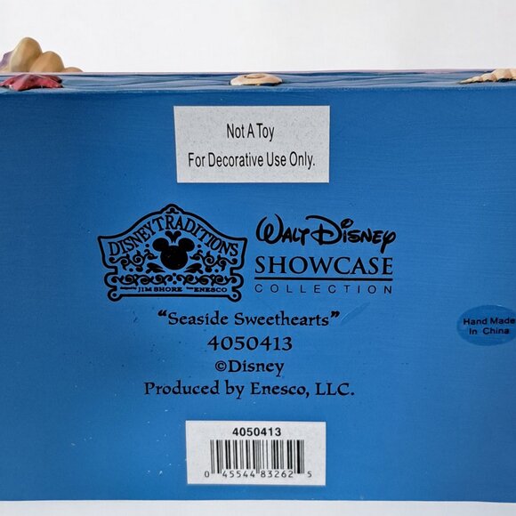 Jim Shore Disney Showcase Enesco “Seaside Sweethearts” Mickey & Minnie Figurine - Picture 9 of 13